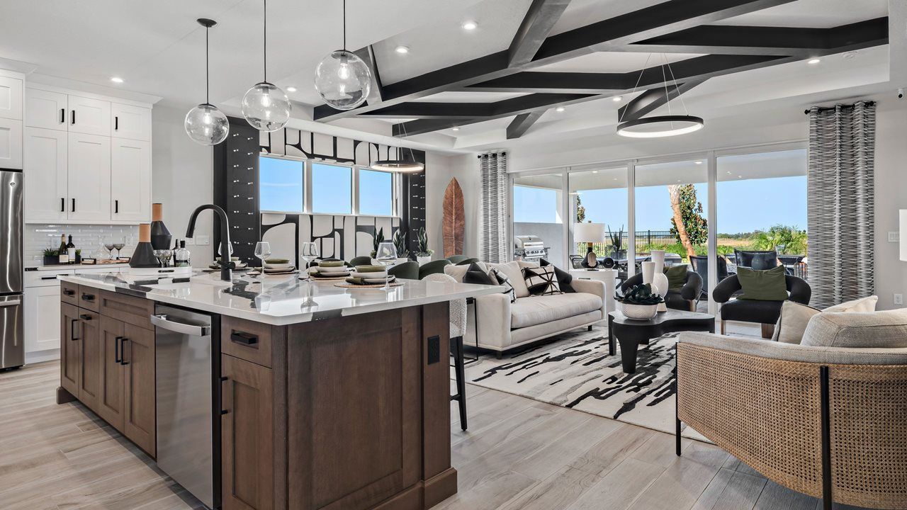 Kitchen & Great Room - Jade Model Home