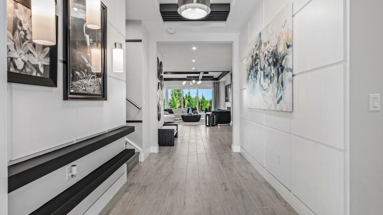 Entry Hall - Sarah Model Home | Cresswind at Lake Harris