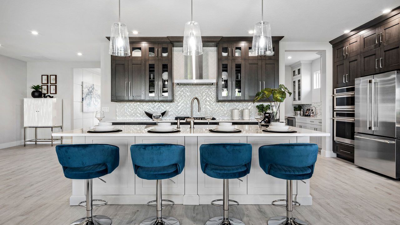 Kitchen Island - Sarah Model Home