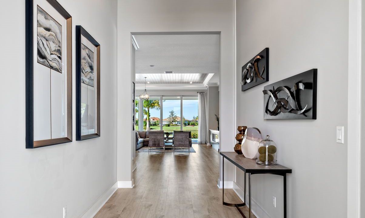 Sydney Model Home | Entry | Photo from sister community