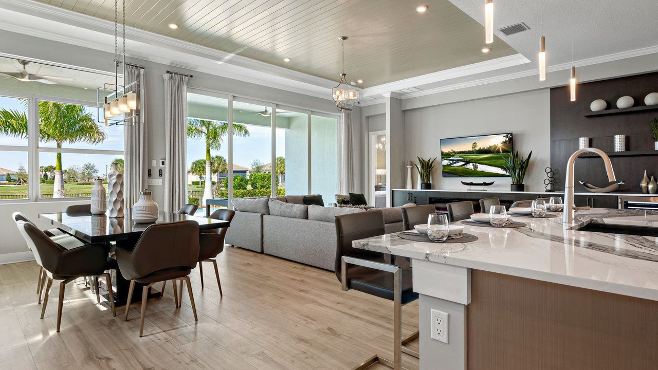 Sydney Model Home | Great Room | Photo from sister community