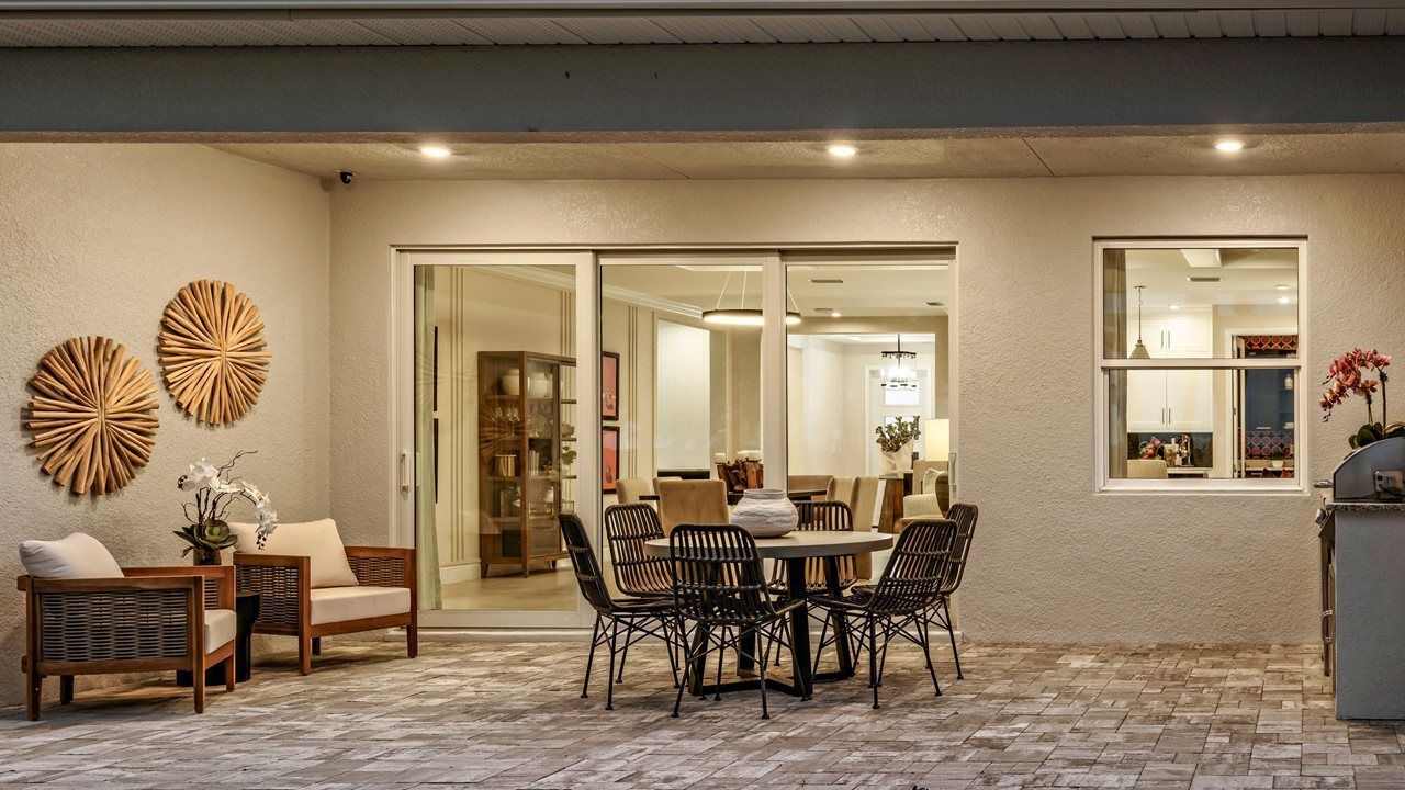 Laura Model Home | Lanai