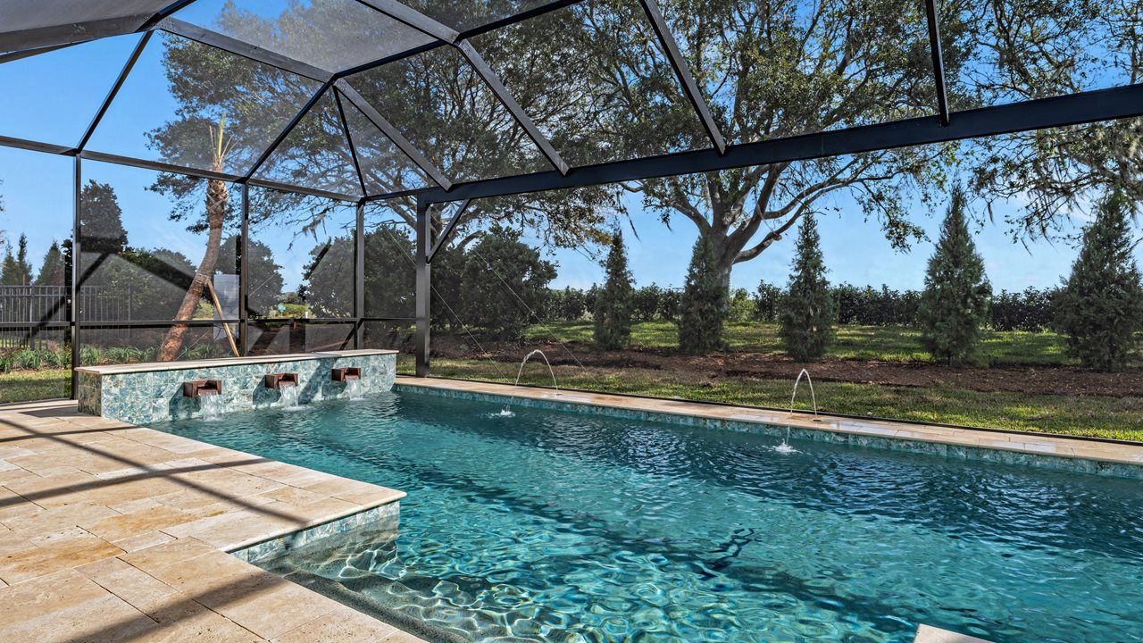 Pearl Model Home | Pool