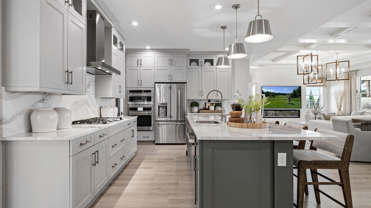 Pearl Model Home | Island Kitchen
