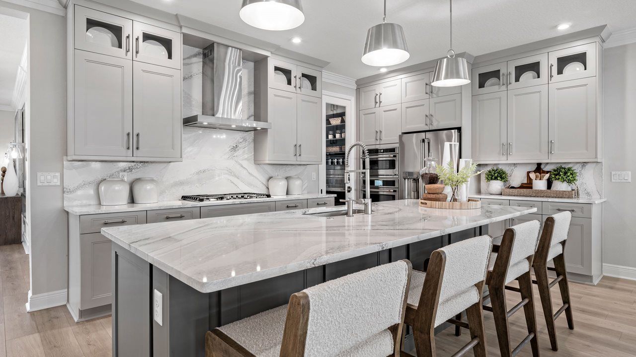 Pearl Model Home | Island Kitchen