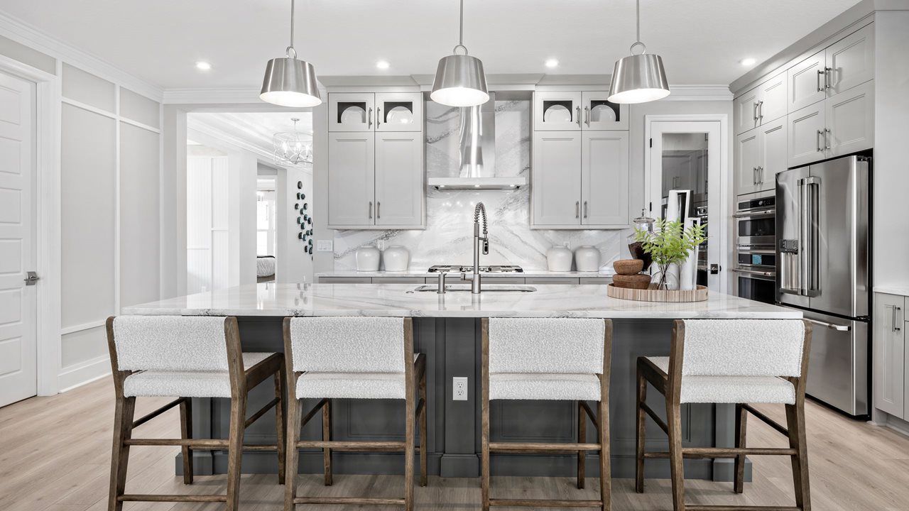 Pearl Model Home | Island Kitchen