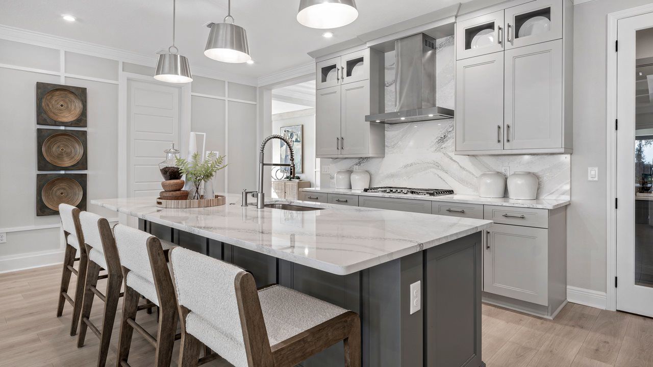 Pearl Model Home | Island Kitchen