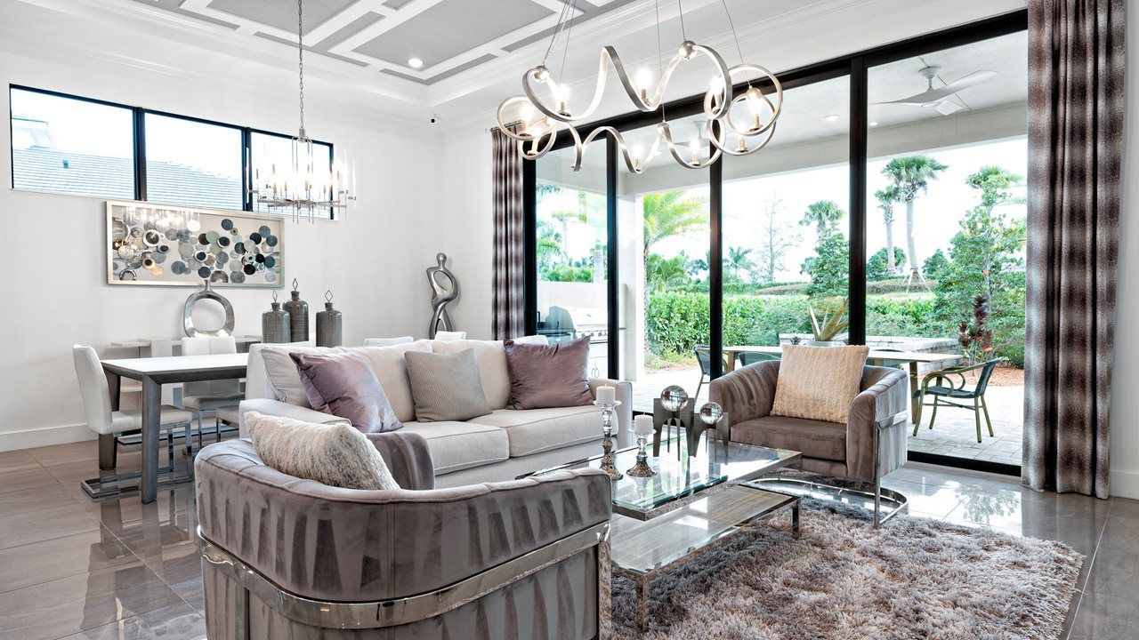 Great Room - Model Shown from sister community