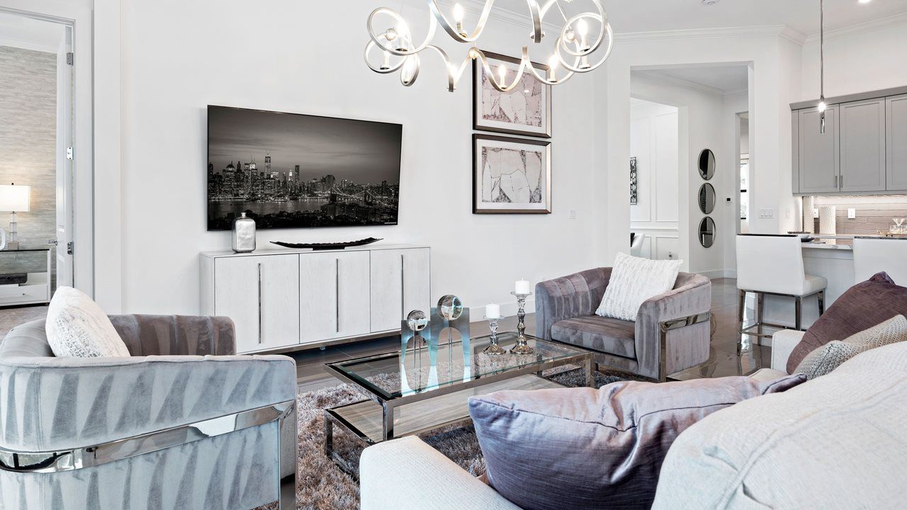 Great Room - Model Shown from sister community