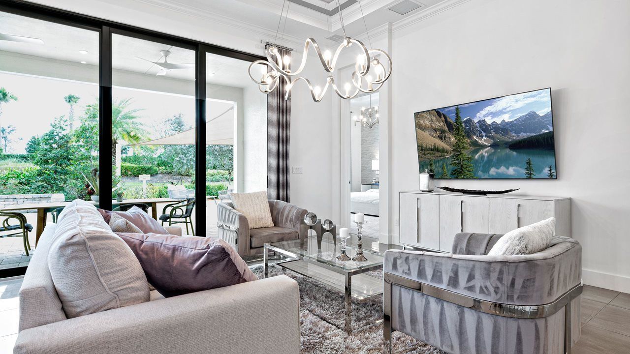 Great Room - Model Shown from sister community