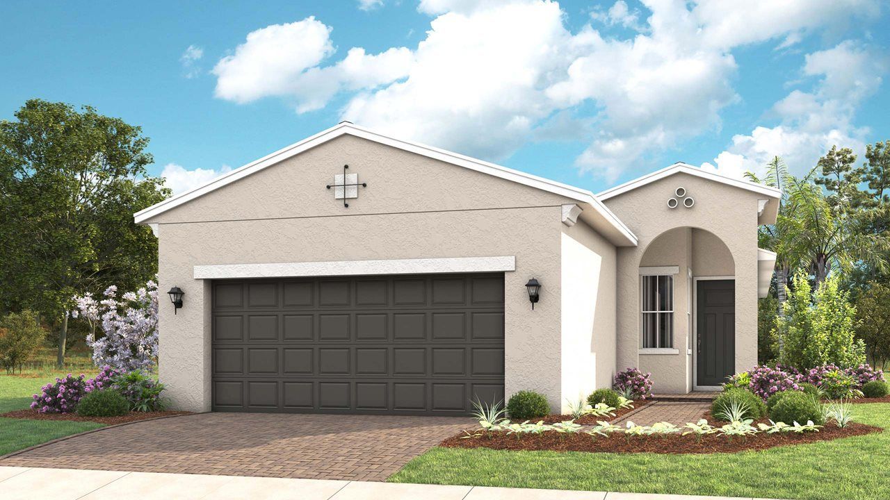 Bailey Model Home | Elevation B - Spanish