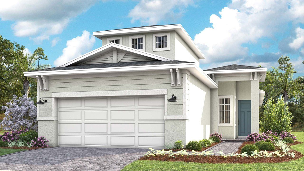 Bailey Model Home | Elevation C - Coastal Bonus