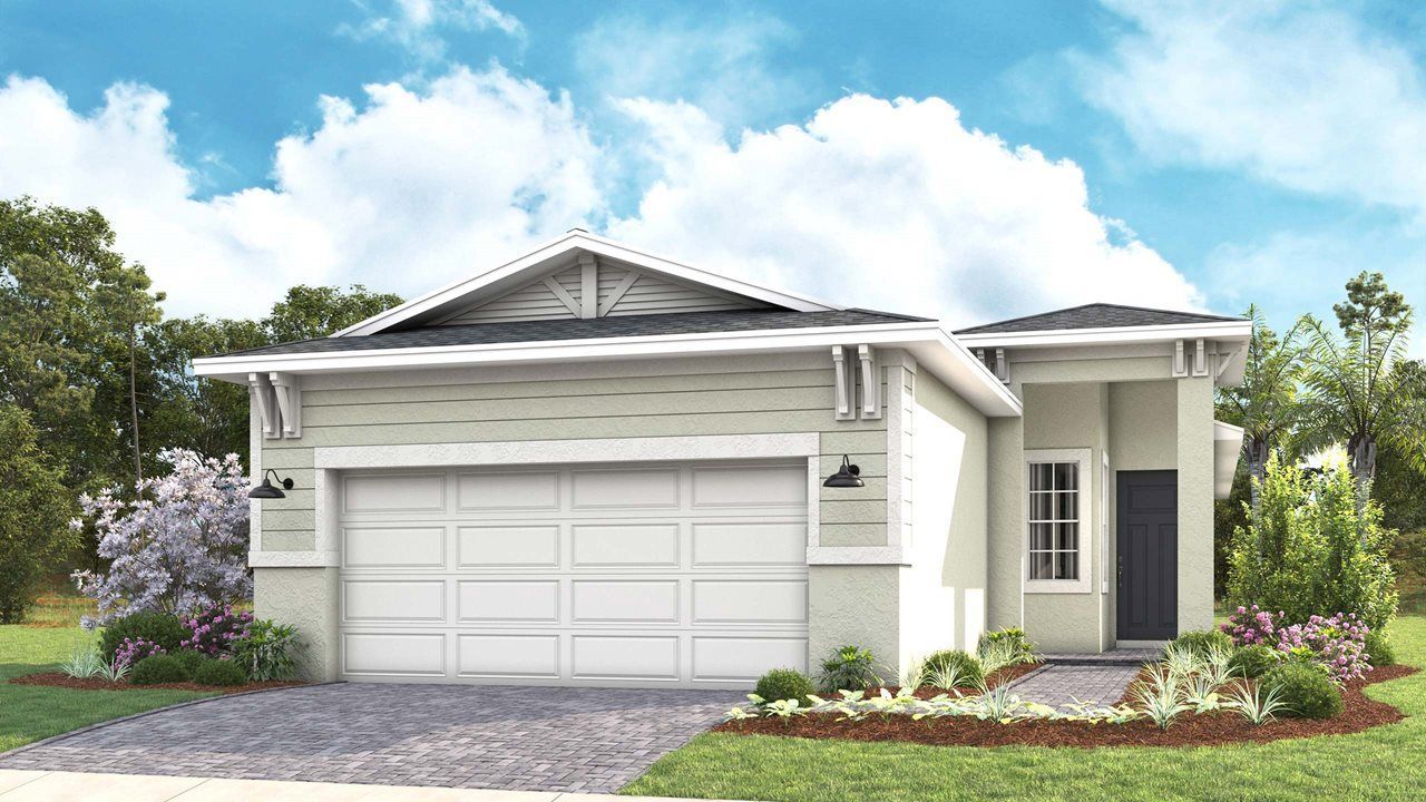 Bailey Model Home | Elevation C - Coastal