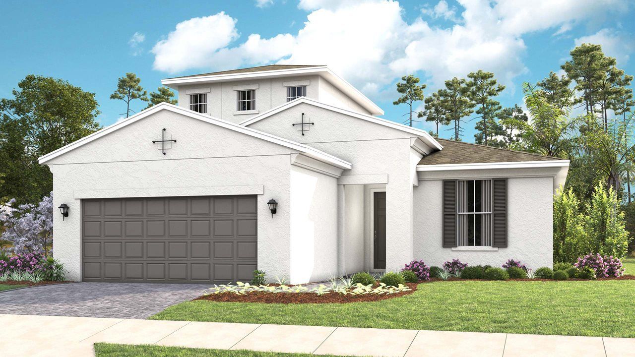 Eva Model Home | Elevation B - Spanish Bonus
