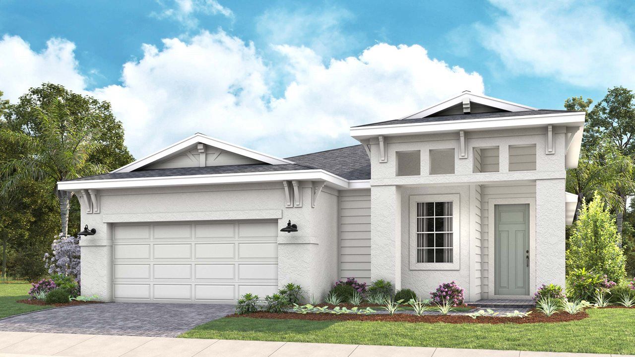 Gabriella Model Home | Elevation C - Coastal