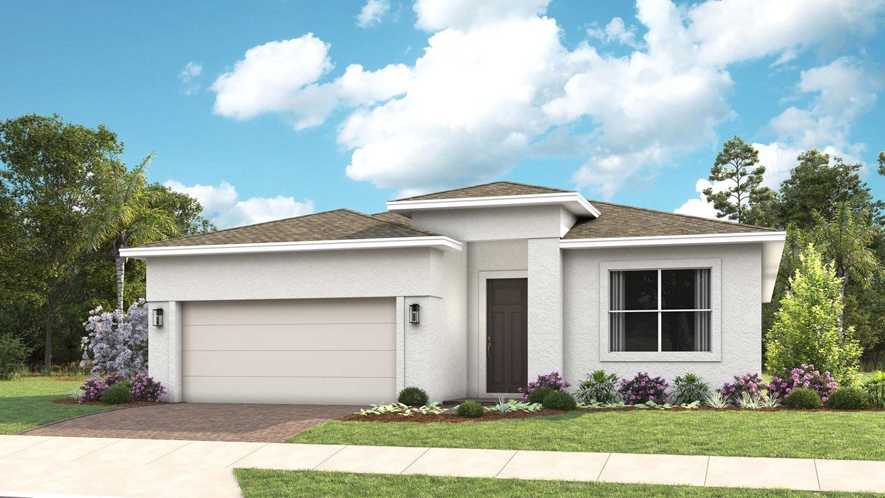 Jade Model Home | Elevation A - Transitional