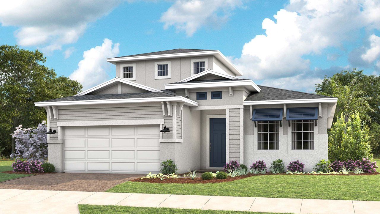 Jade Model Home | Elevation C - Coastal Bonus