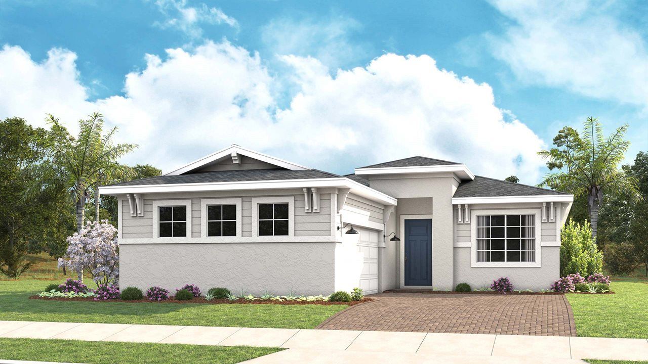 Laura Model Home | Elevation C - Coastal