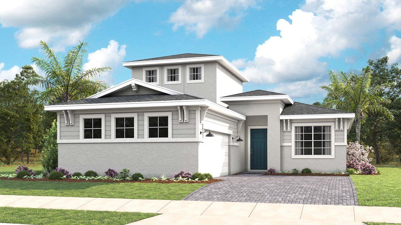 Laura Model Home | Elevation C - Coastal Bonus