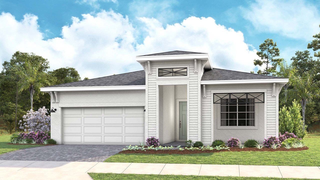 Morgan Model Home | Elevation C - Coastal