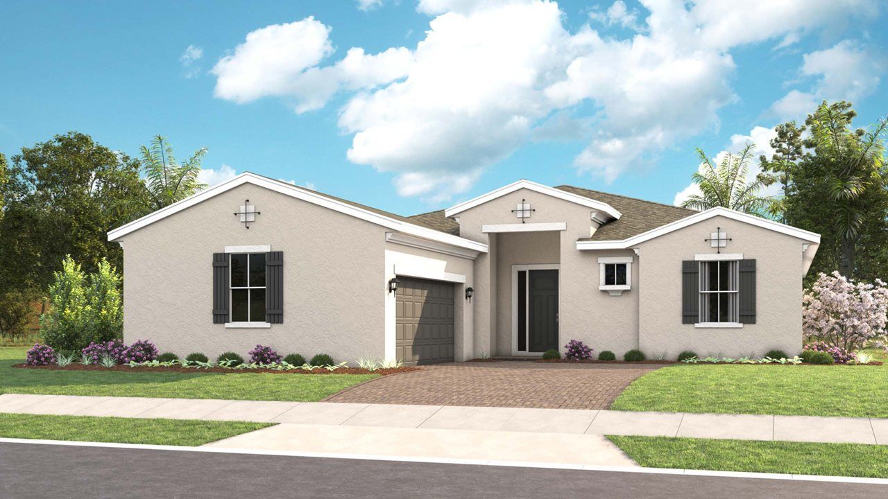 Rachel Model Home | Elevation B - Spanish