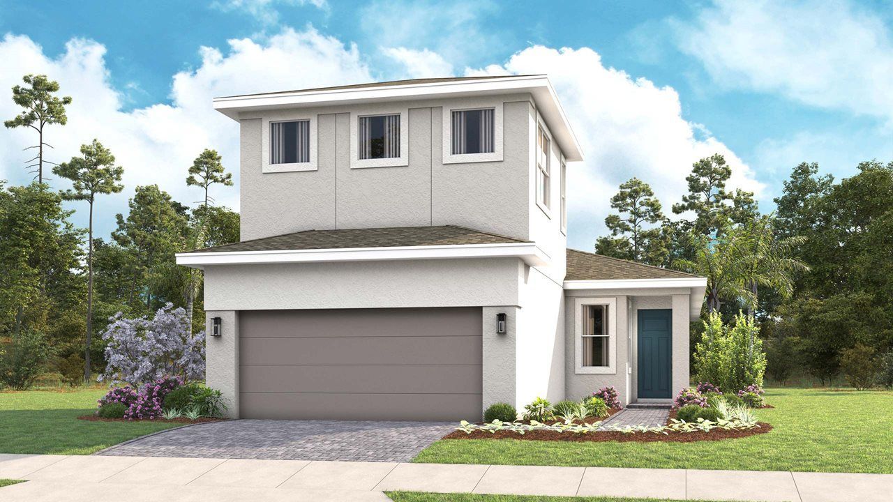 Ana Model Home | Elevation A - Transitional Bonus