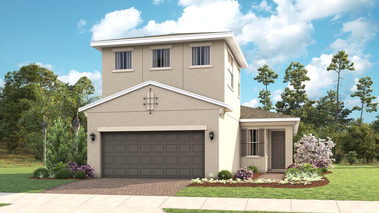 Ana Model Home | Elevation B - Spanish Bonus