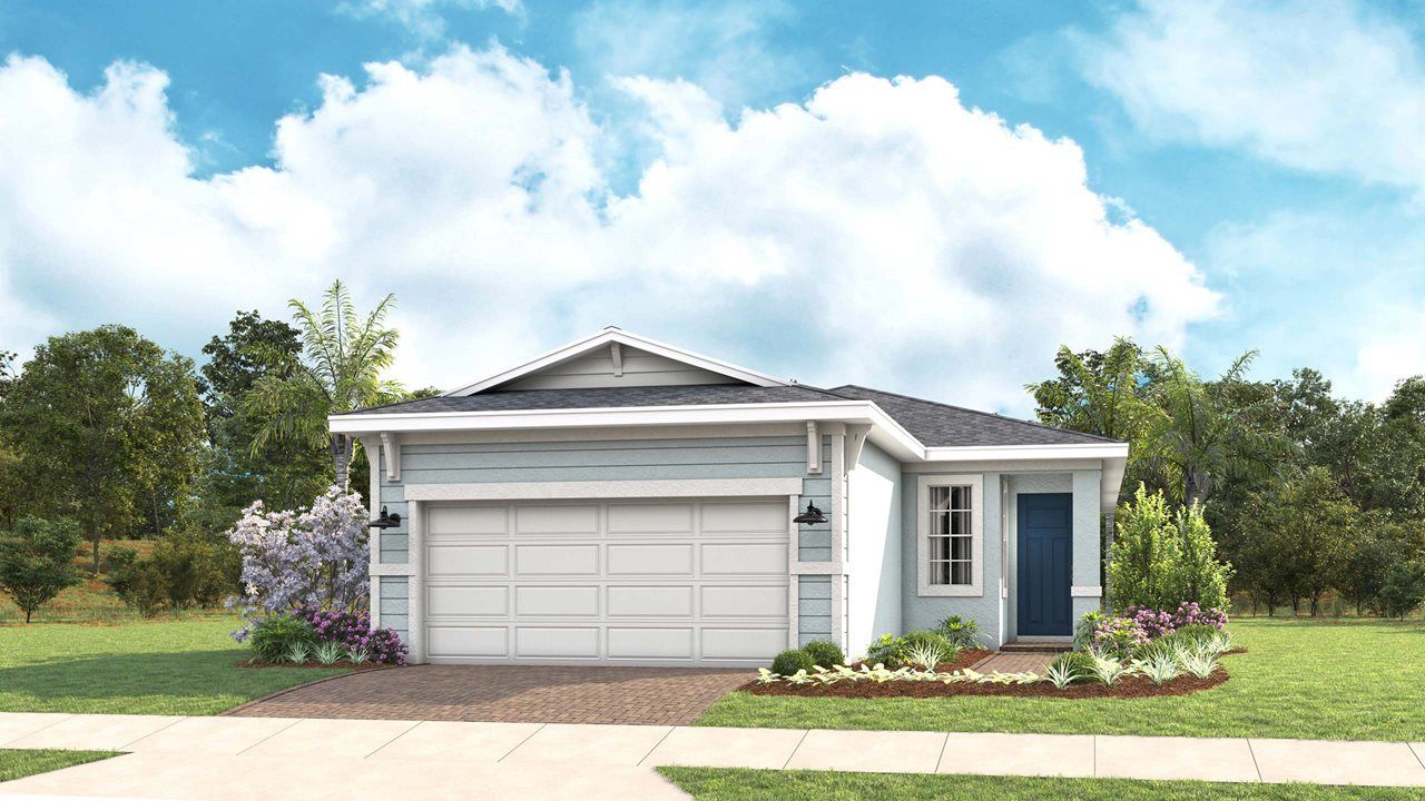 Ana Model Home | Elevation C - Coastal