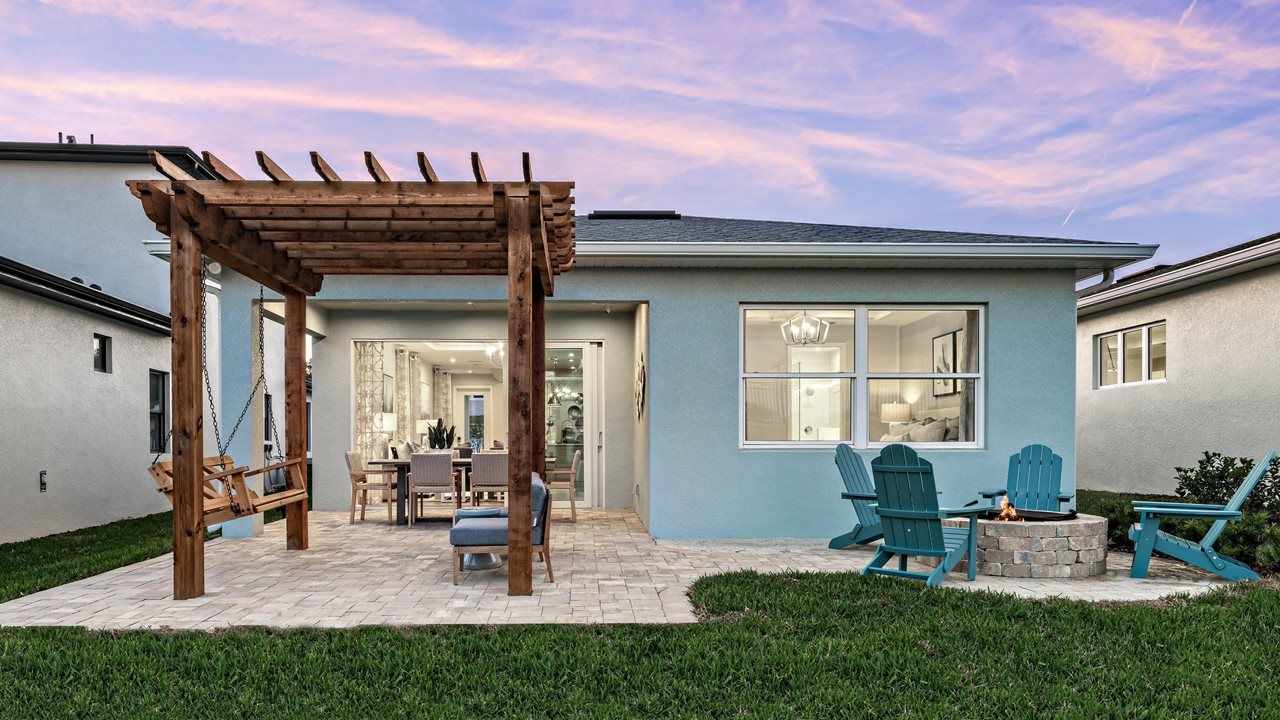 Ana Model Home | Lanai & Backyard