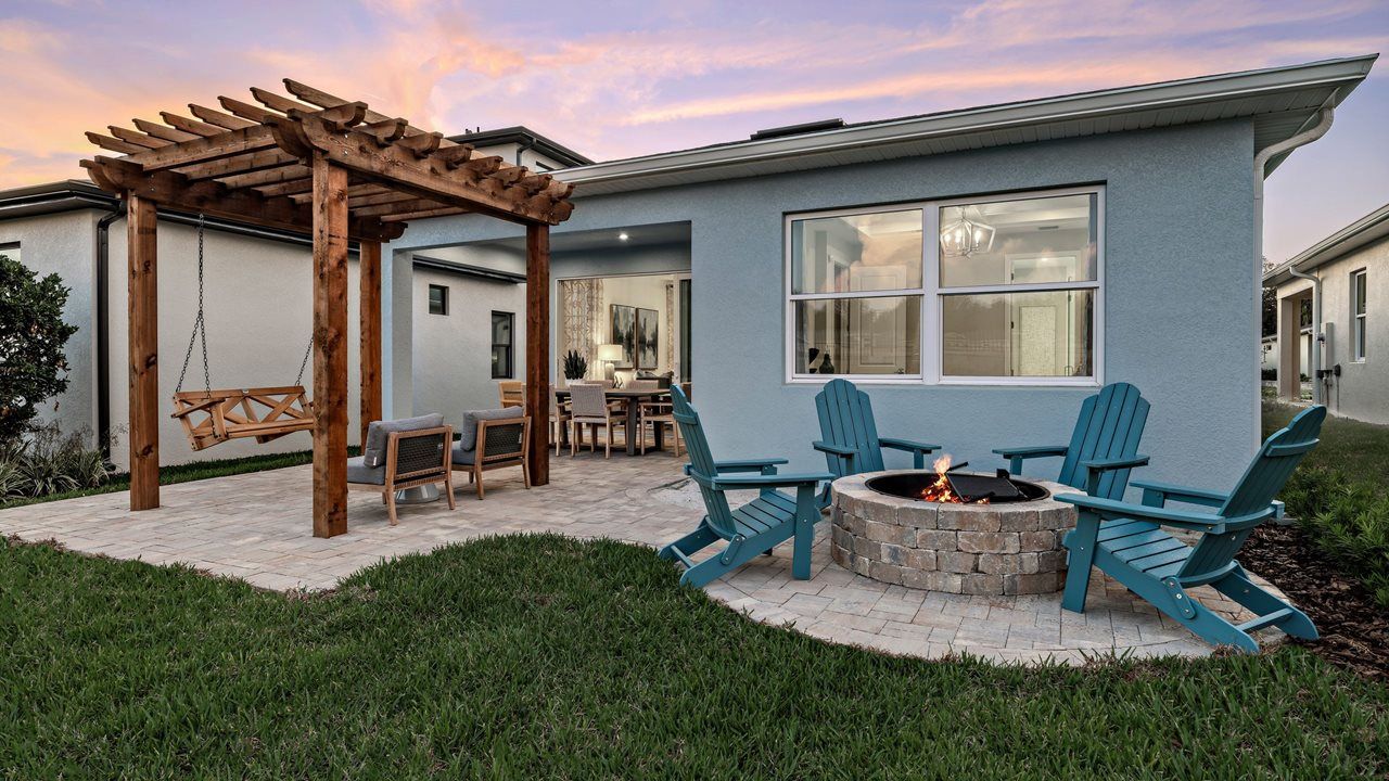 Ana Model Home | Lanai & Backyard