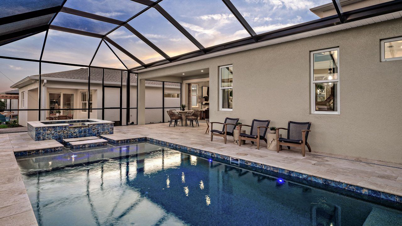 Eva Model Home | Pool