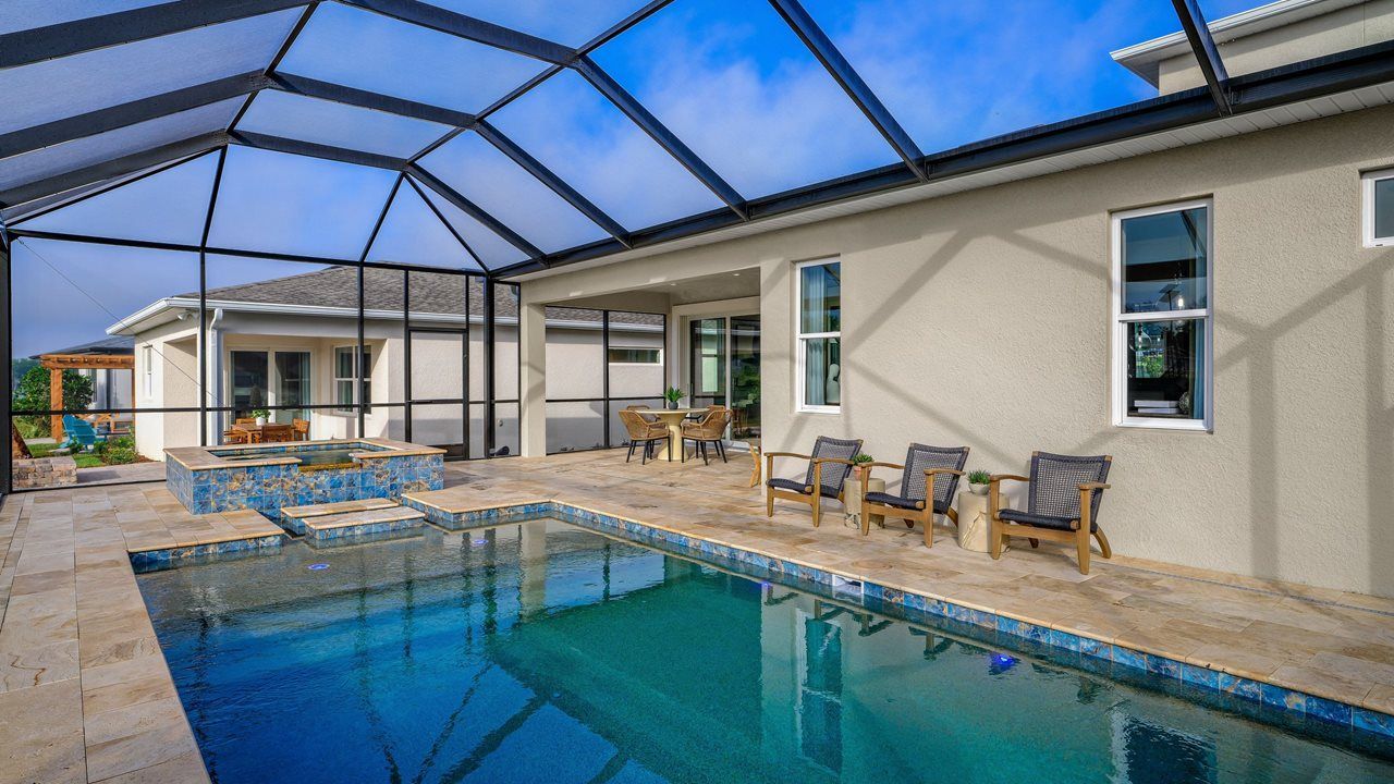 Eva Model Home | Pool