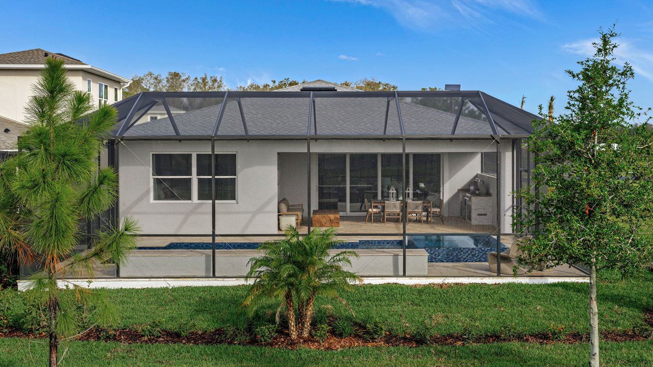 Jade Model Home | Backyard