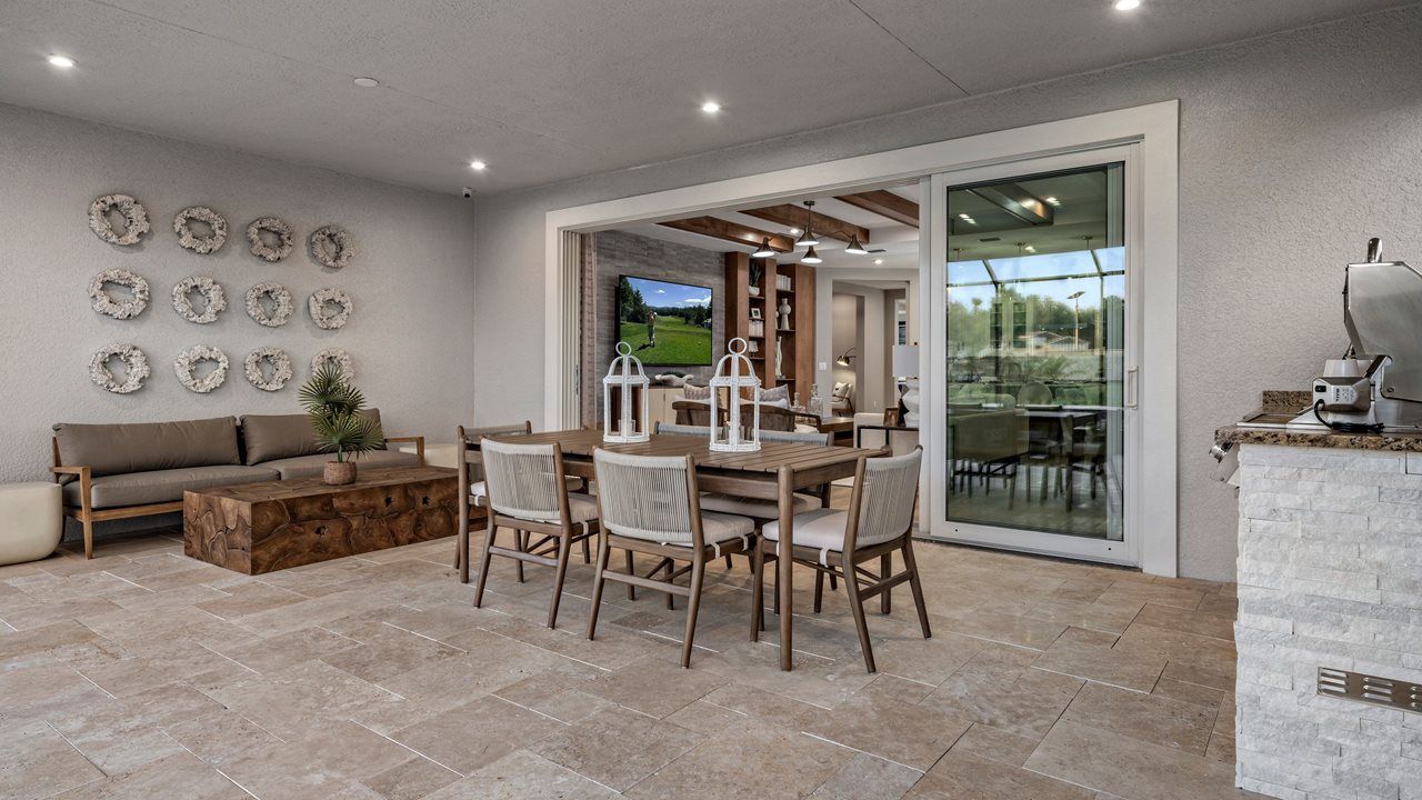 Jade Model Home | Lanai