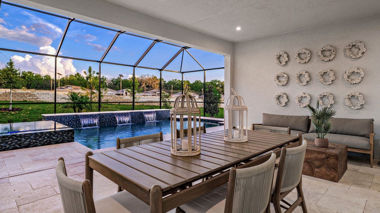 Jade Model Home | Lanai