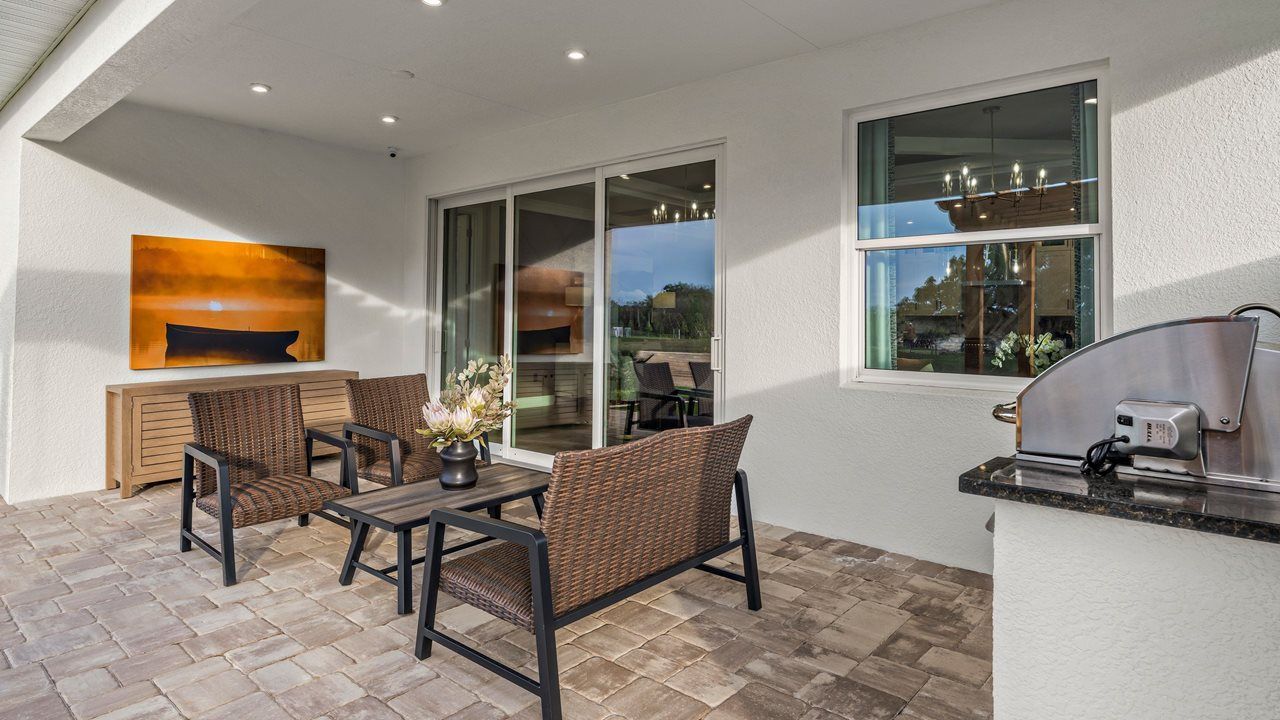 Laura Model Home | Lanai