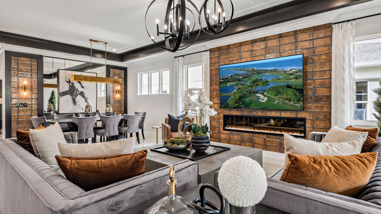 Morgan Model Home - Great Room