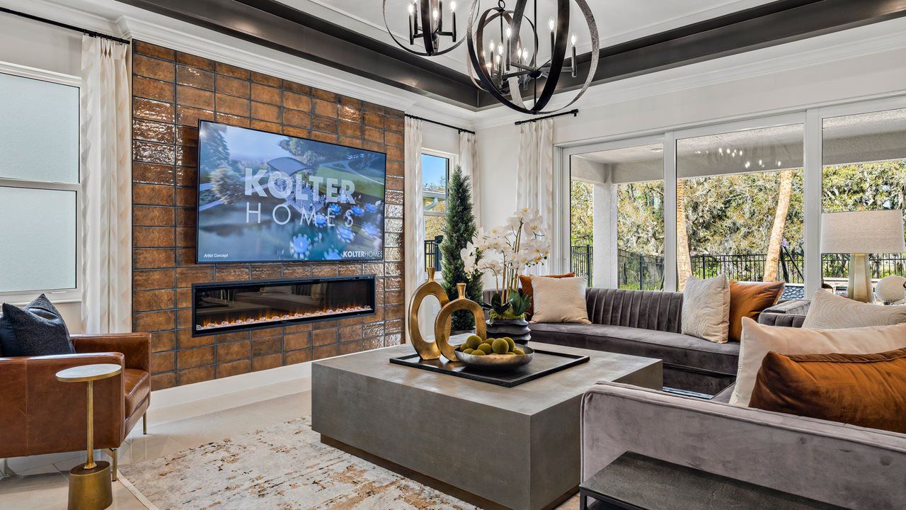 Morgan Model Home - Great Room