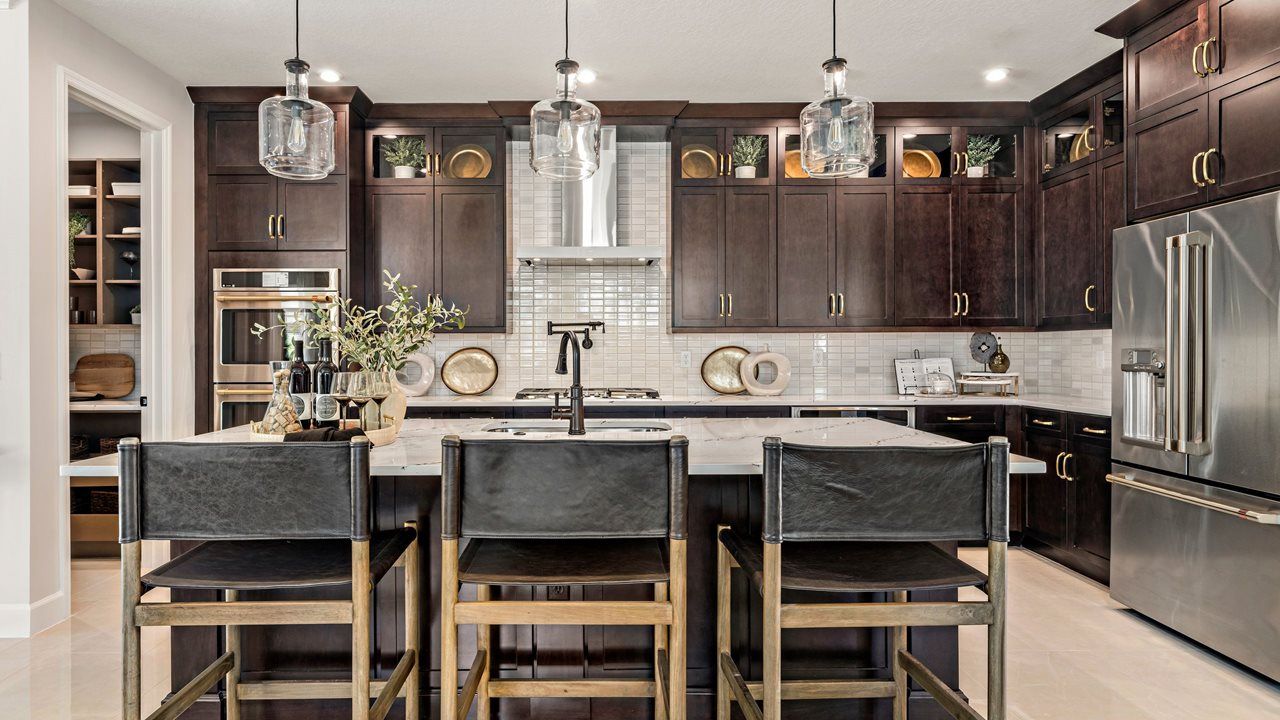 Morgan Model Home - Island Kitchen