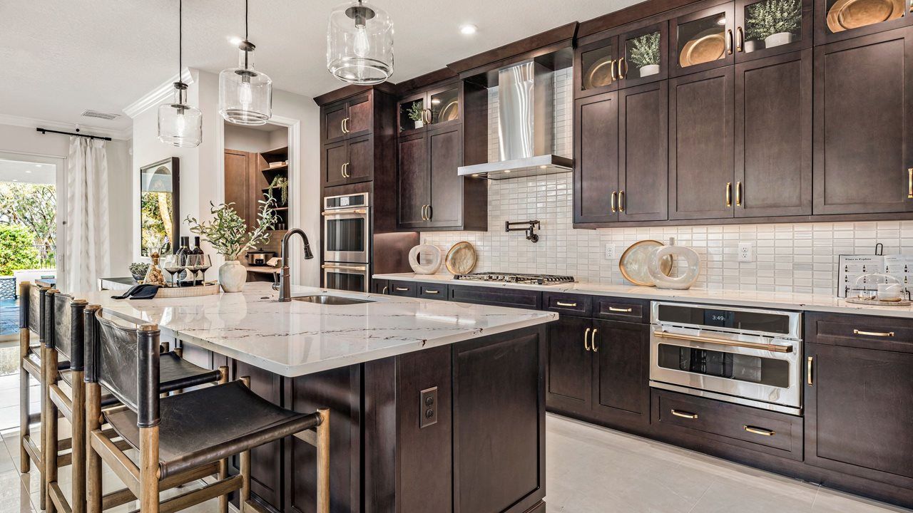 Morgan Model Home - Island Kitchen