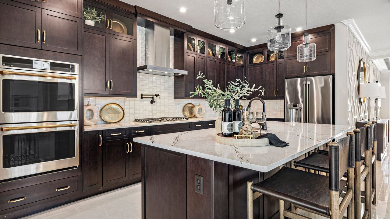 Morgan Model Home - Island Kitchen