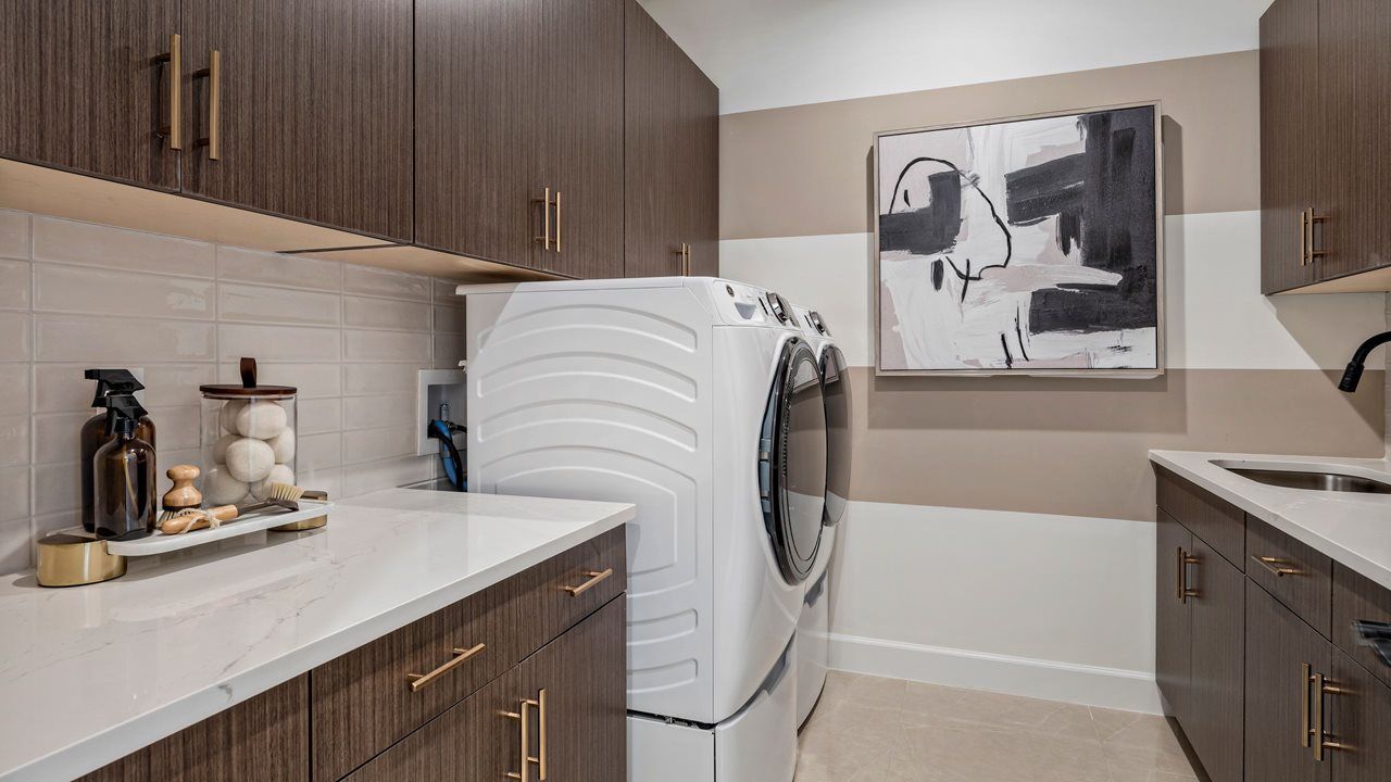 Morgan Model Home - Laundry Room