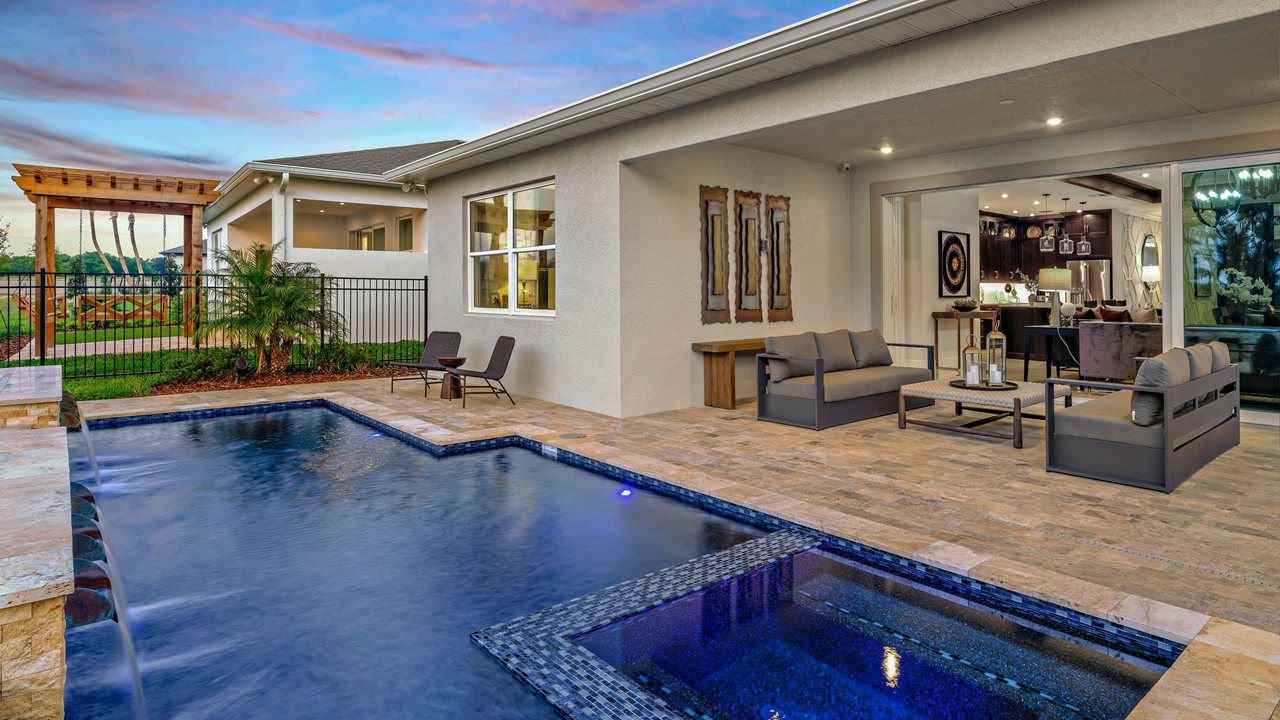 Morgan Model Home - Pool