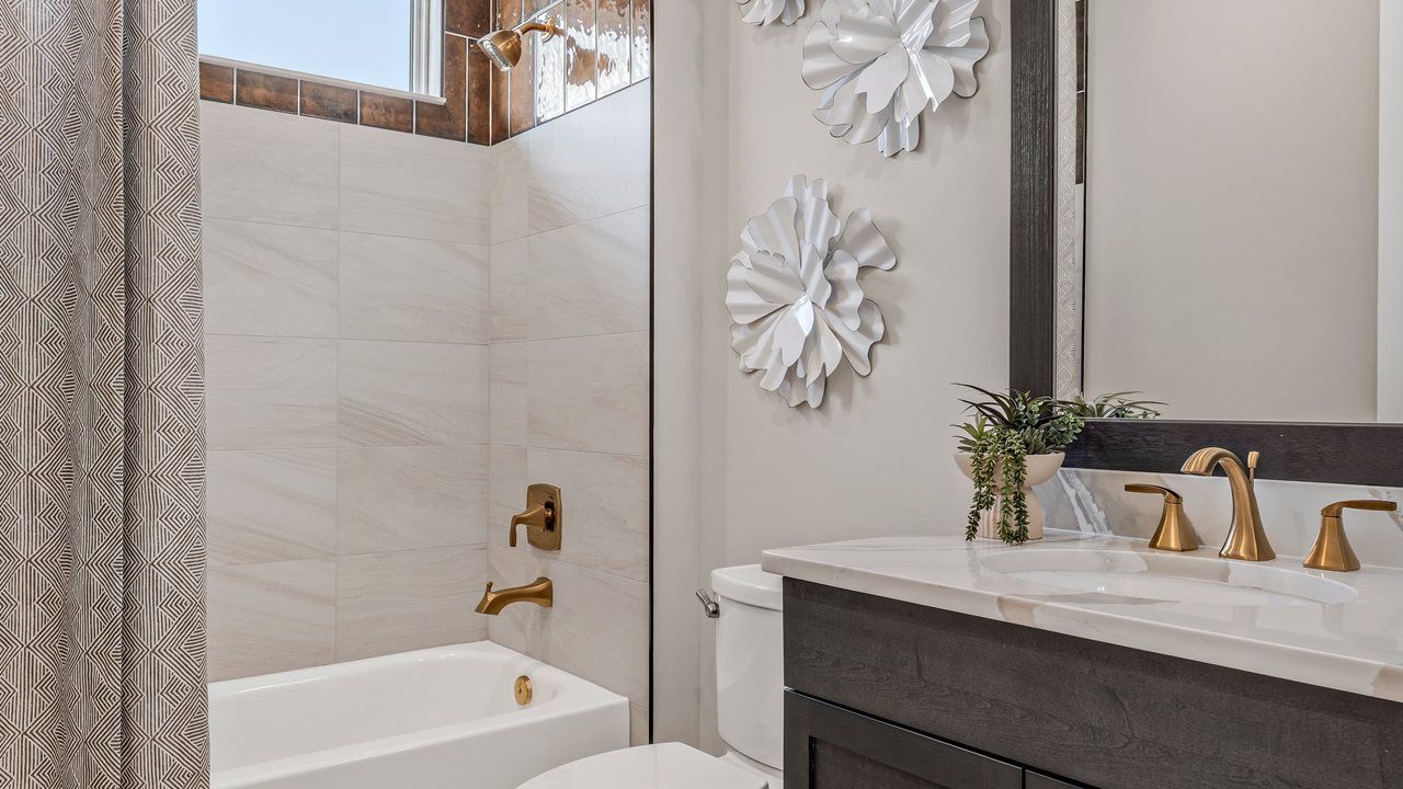 Morgan Model Home - Secondary Bath