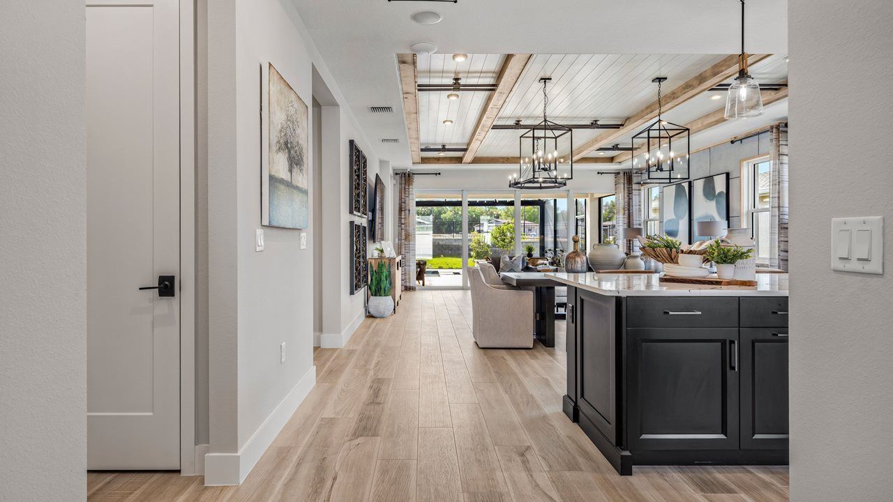 Eva Model Home | Foyer to Great Room