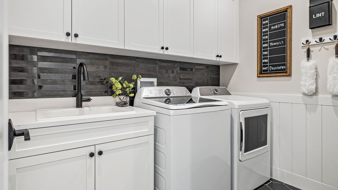 Eva Model Home | Laundry