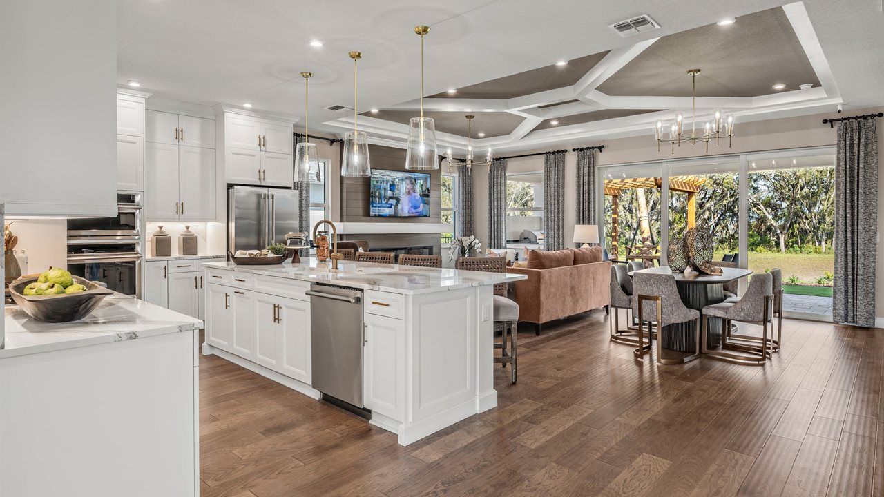 Laura Model Home | Kitchen to Great Room