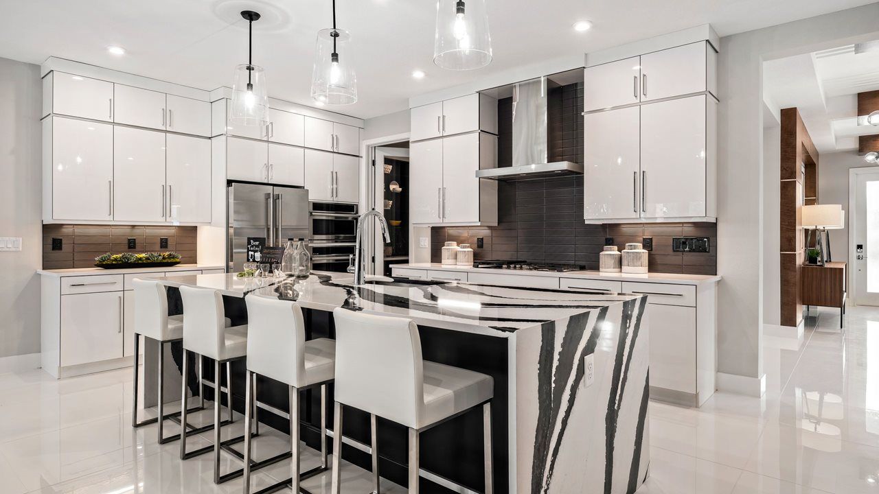 Pearl Model Home - Island Kitchen