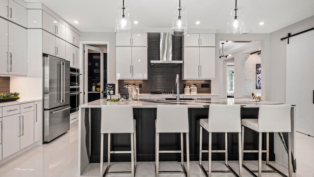 Pearl Model Home - Island Kitchen