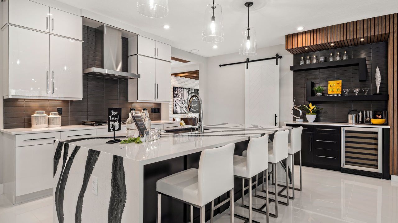 Pearl Model Home - Island Kitchen